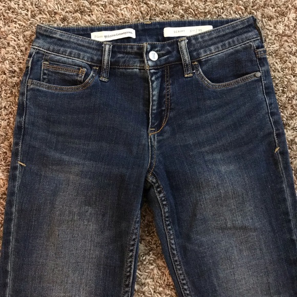 Anthropologie Pilcro and the Letterpress Script raw hem jeans - Picture 9 of 15